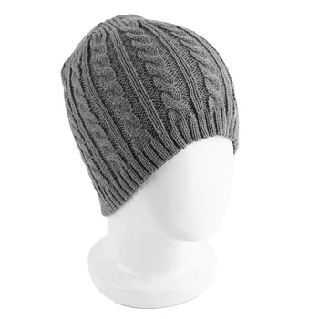 

5 Colors Winter Single Layer Men Women Fashionable Twist Cotton Knitted Design Hat Keep Warm beanies Protect Ear Hats Hot