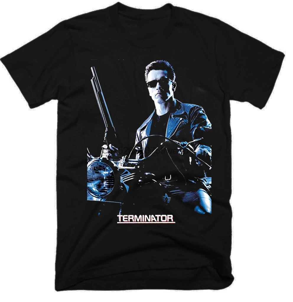 

Terminator Movie Mens Funny Tee Shirt Fitness Clothing Tshirt Homme 2019 T Shirts Custom T-Shirt Mens Fashion Clothing