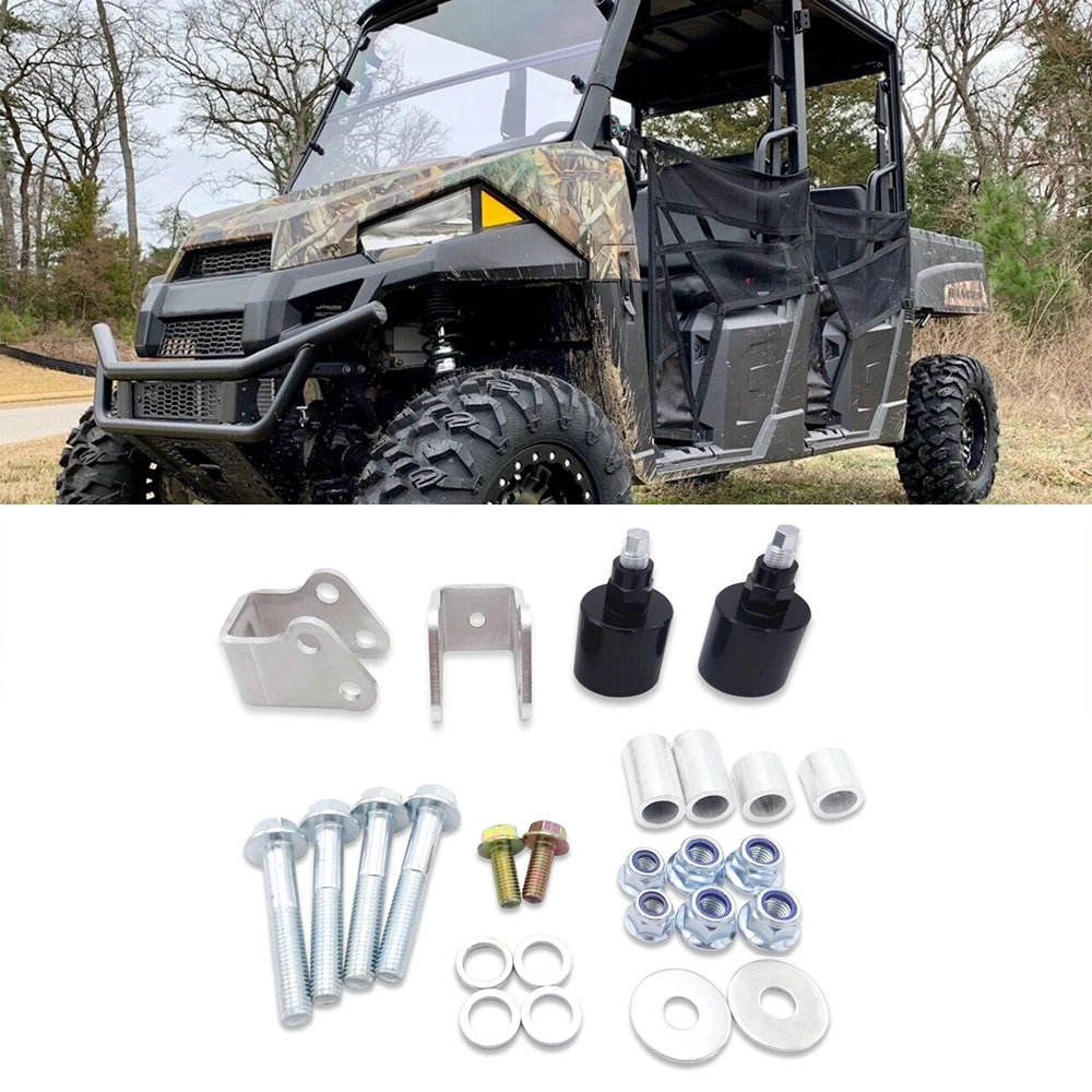 UTV Передняя и задняя подвеска 2 дюйма подъемный комплект Rise Fit Polaris Ranger 500/570/CREW Средний размер