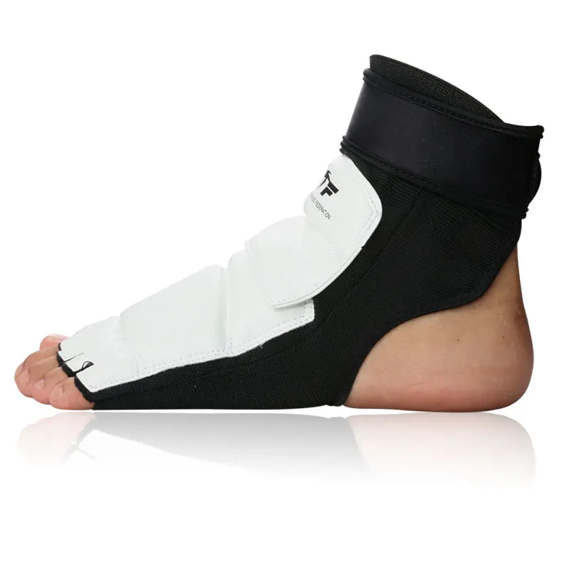 BOOM Taekwondo Foot Protector Guard Karate MMA Pads Socks Sparring Gear Pair 