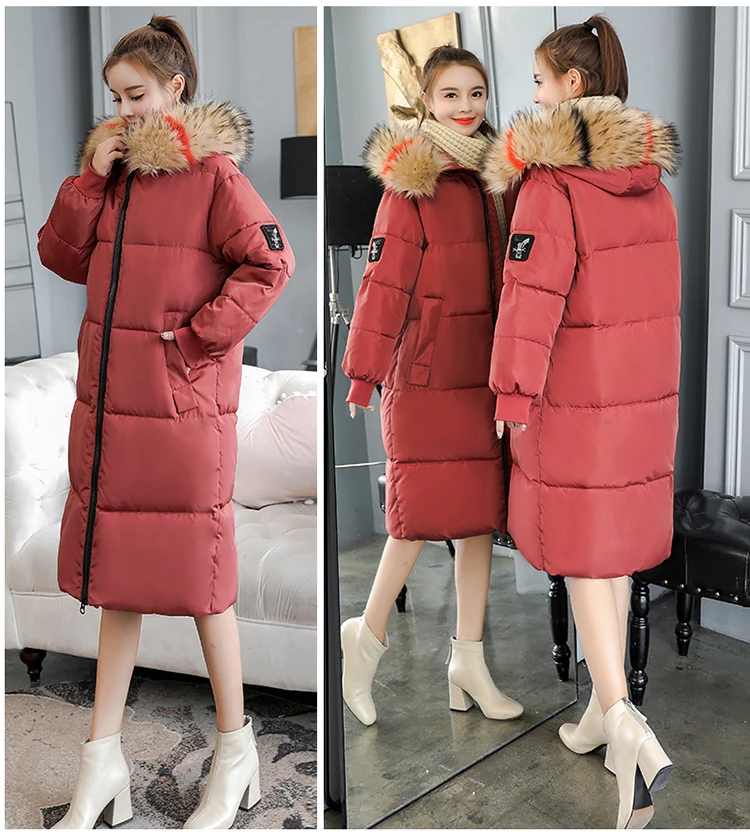 7XL, 6XL, большой размер, Женская парка, пальто, больше размера d, зимняя куртка для женщин, толстый мех, плюс, женское хлопковое пальто, 5XL, Теплая стеганая зимняя куртка