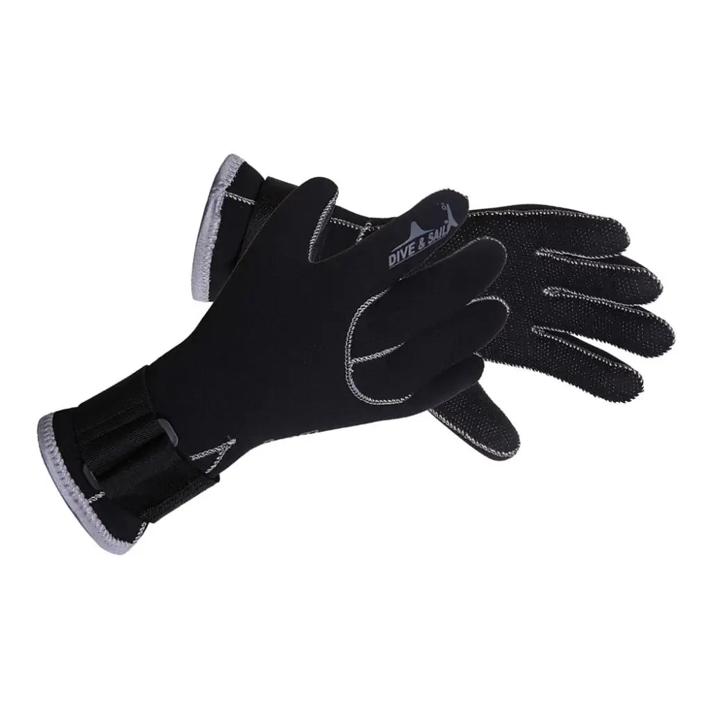 1 пара перчатки для подводного плавания для мужчин и женщин водонепроницаемые перчатки с сенсорным экраном, перчатки для подводного плавания с пятью пальцами