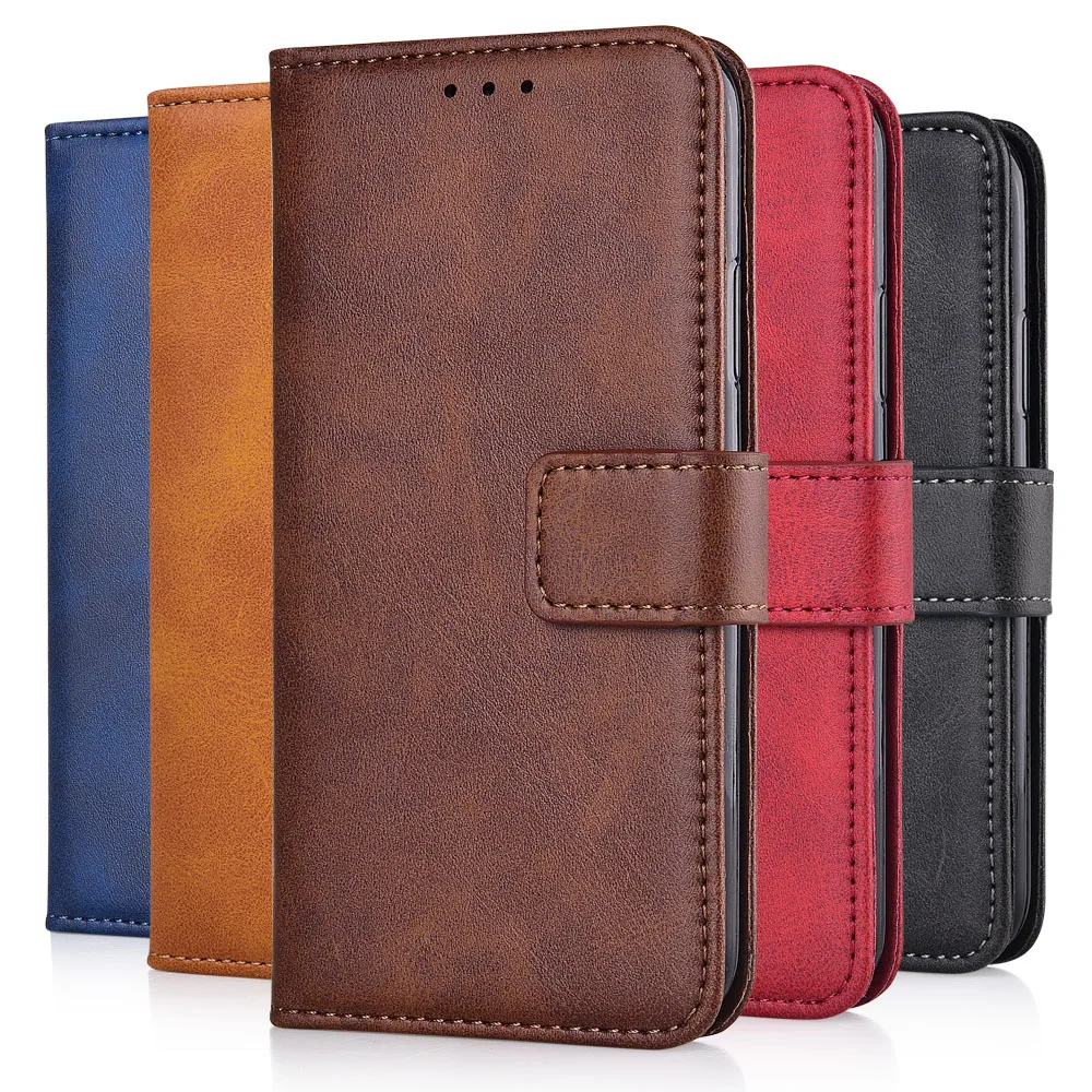 samsung j8 leather flip cover