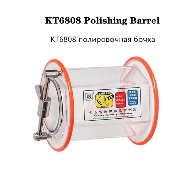 Tambour lointain de la capacité 3 kg/E27 pour le gobelet KT-6808 pour polir  la machine, baril de polissage de bijoux - AliExpress