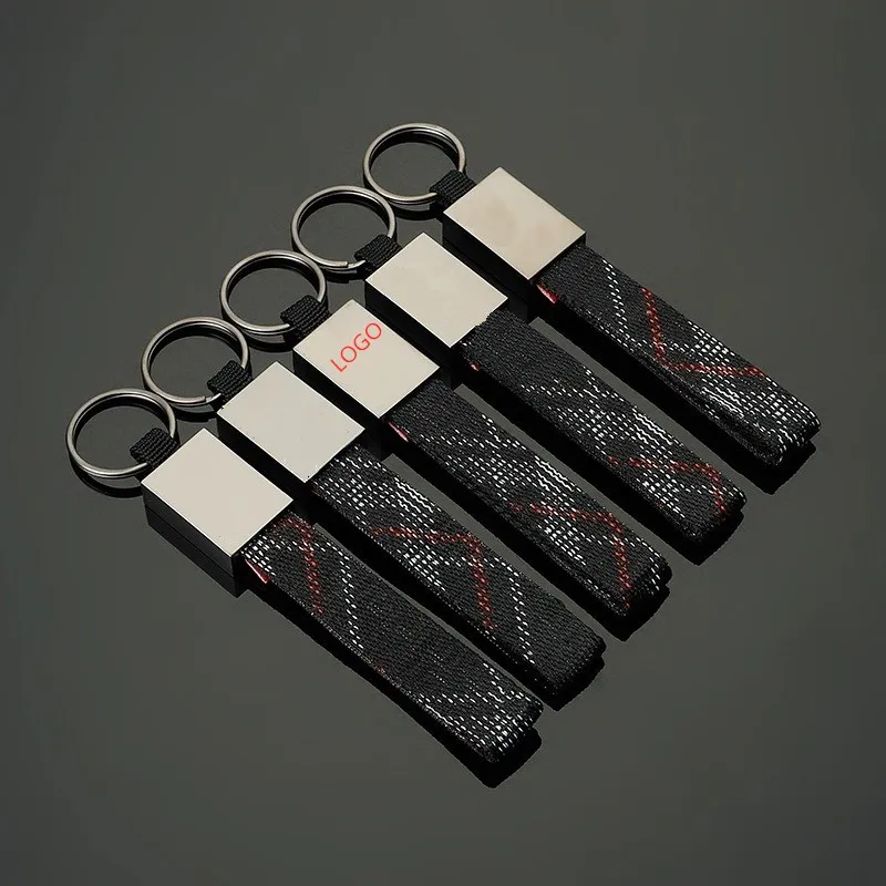 

Car keychain suitable for M three-color standard Mercedes-Benz AMG Audi Sline Audi RS Volkswagen R Volkswagen GTI car key ring