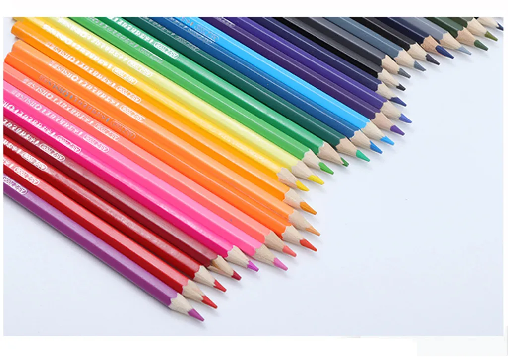 10Pcs Colored Pencils Adults Kids Painting Coloring Book Stress Relief Books Special Students Drawing Sketching Tool 4.13 |