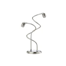 70224 Лампа настольная Living 2Easy MyLED 2x5W LED Eisen geb/Chr