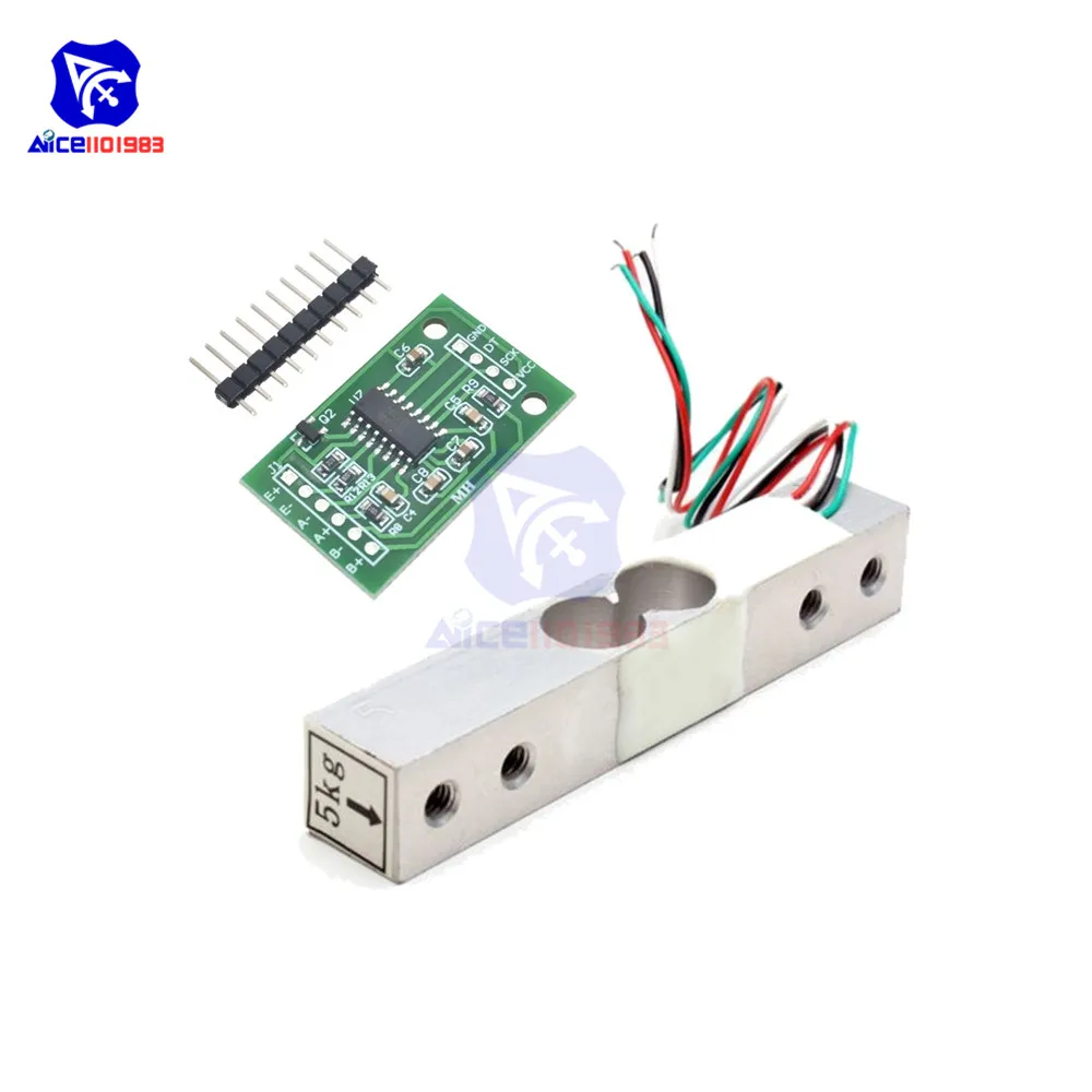 2 Sensori Di Peso Wishiot 20kg - Load Cell High Precision Per Bilance Arduino, DIY