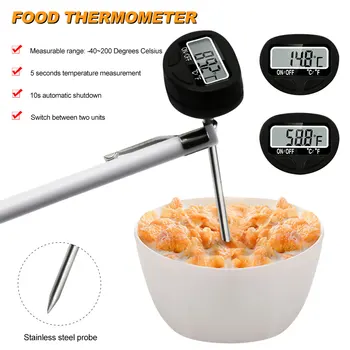 

Food Thermometer Home Kitchen Baking Milk Powder Water Food ThermometerHigh Precision Probe Thermometer Kitchen Utensils