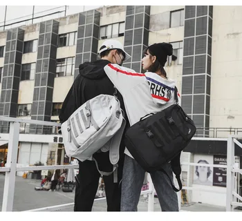 

Harajuku Design Youth Backpack Teenage School College Student Backpack Multifunction Weekend Travel Outdoor Camping Bag DF475