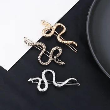 

3pcs Snake-Shape Elegant Pretty Hair Decoration Women Hairpin Hair Clip Girl Headdress for Party Home Office