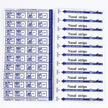 

150pcs=5boxes (66x19mm) Transparent Nasal Strips Anti Snore Easier Breathe Nose Strips Right Way To Stop Snoring Better Breathe