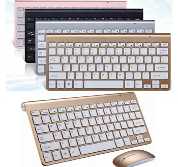 

Mini Wireless Keyboard Mouse Set Waterproof 78 keys for Apple Mac PC Computer 2.4g Wireless Keyboard Office Silent Mute Keyboard