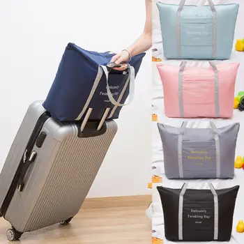 

Travel Bags Large Capacity Waterproof Storage Bag Foldable Travel Luggage Duffle Bag /BY