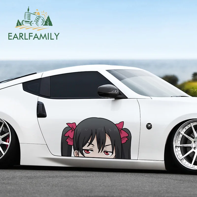 

EARLFAMILY 43cm x 24.5cm Car Body Sticker FOR LOVE LIVE PEEKER Decal Vinyl Car Windshield Refrigerator Windows for VAN RV Decals