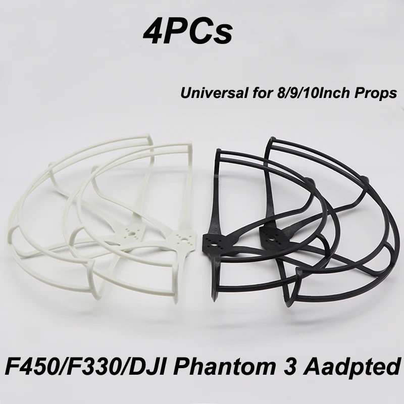

4PCs 8/9/10 inch Propeller Safety Guard Ring Props Protection Cover Rings Proptector For RC FPV Racing Drone F450 550 500 520