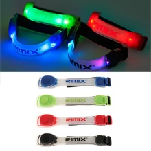 Светодиодный нарукавник для ночного бега и бега, светящийся браслет, светится в темноте, безопасная спортивная экипировка