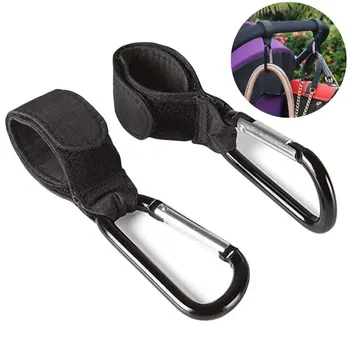 

Stroller Accessories 2pcs/Lot Baby Stroller Hooks Universal Pram Wheelchair Pushchair Carriage Buggy Clip Hanger Clip
