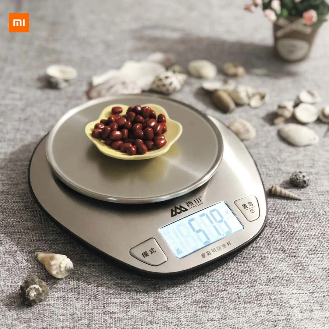 Xiaomi Youpin Xiangshan электронные кухонные весы EK518 серебро точное взвешивание и стабильное качество