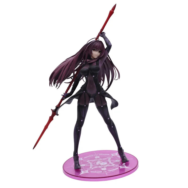 Милые аниме Fate Grand Order Lancer Scathach масштаб 1/7 Окрашенные ПВХ Фигурки коллекционные