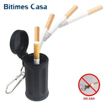 

Bitimes Durable Portable Public Smoke Pocket Ashtray For Iqos Servitude Candy Color Car Ashtray Mini Italy Outdoor Beach Ashtray