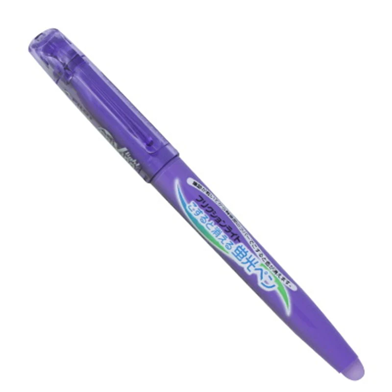 Purple 6Pcs 6 шт./лот пилот SFL-10SL стираемый маркер флуоресцентная ручка 6 мягких цветных чернил, письменные принадлежности Офисная и школьная принадлежности - Цвет: Purple 6Pcs
