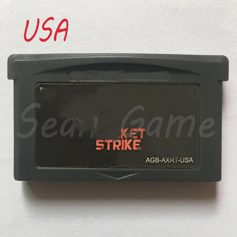 32 Bit США видео игровая карта-картридж кварцевая версия/Strike/Ruby версия/Fire/Gold версия - Цвет: Strike