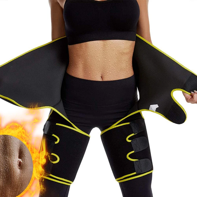 Postpartum Waist Trainer, 3-in-1 Waist and Thigh Trimmer Butt Lifter Thigh body shaper for Pregnant Women Weight Loss Sauna