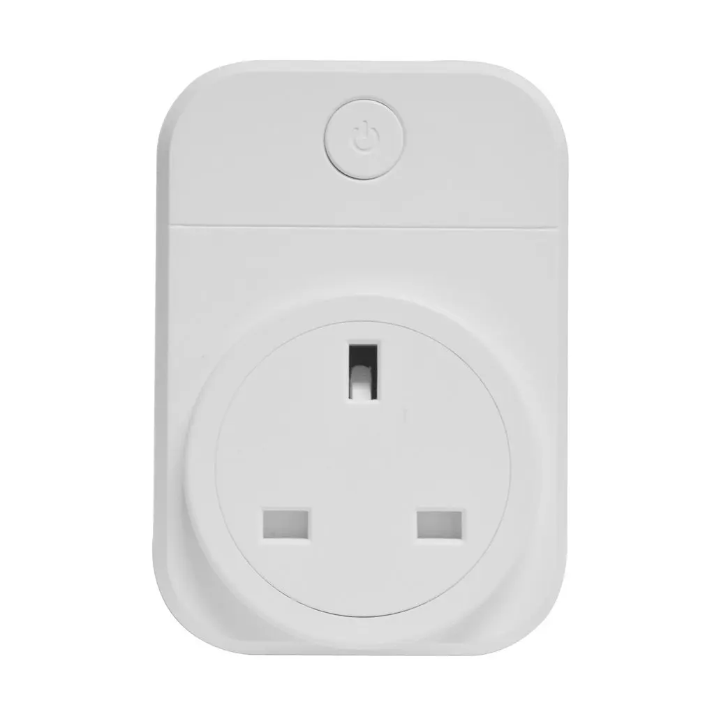 Белый Wifi Smart Plug приложение для телефона с домашней автоматизацией переключатель синхронизации дистанционное управление телефон приложение переключатель синхронизации дистанционное управление Wi-Fi разъем - Цвет: Белый