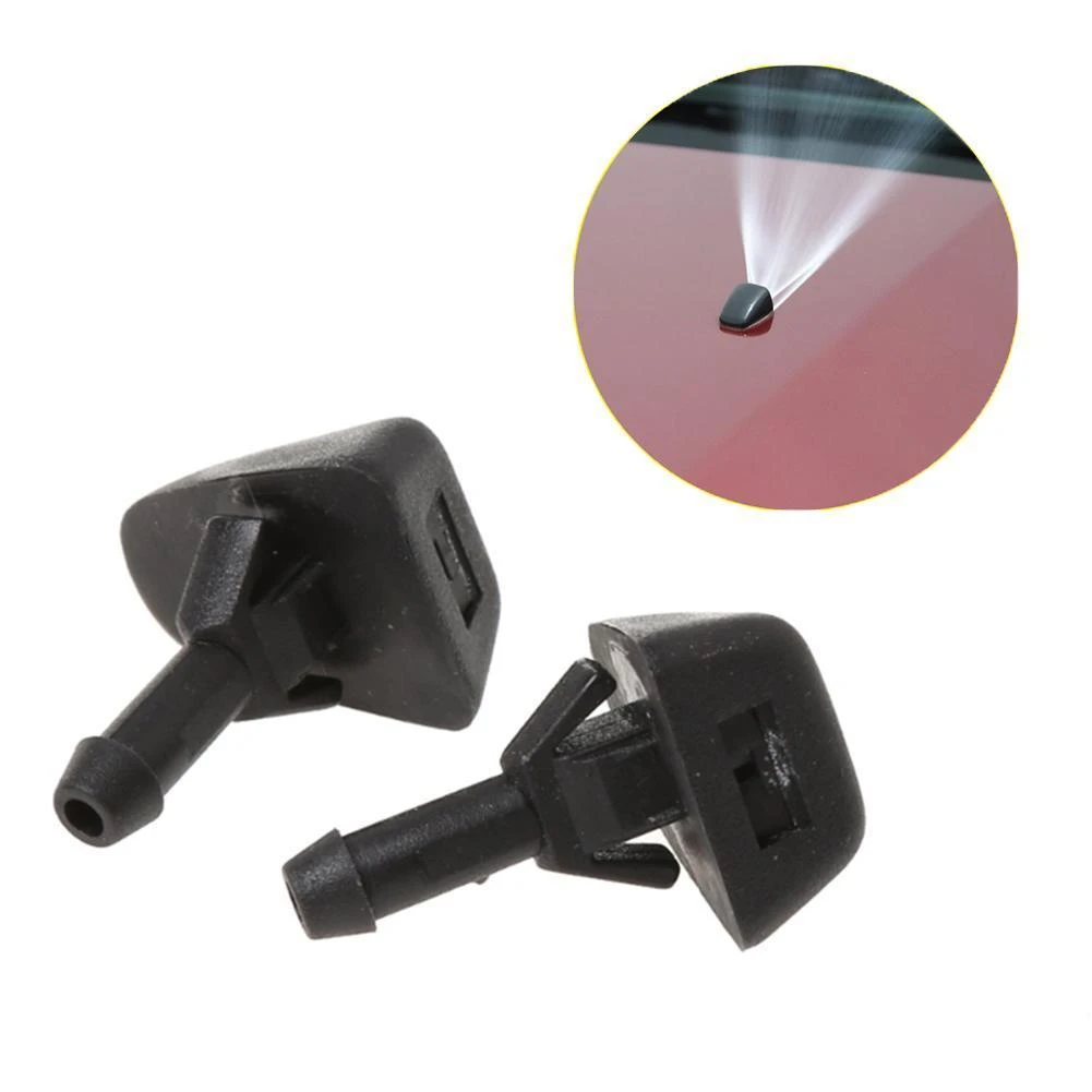 2pcs Windshield Wiper Jet Washer Nozzle For Volvo S40 S80 XC90 C70 Windscreen Washer Wipers