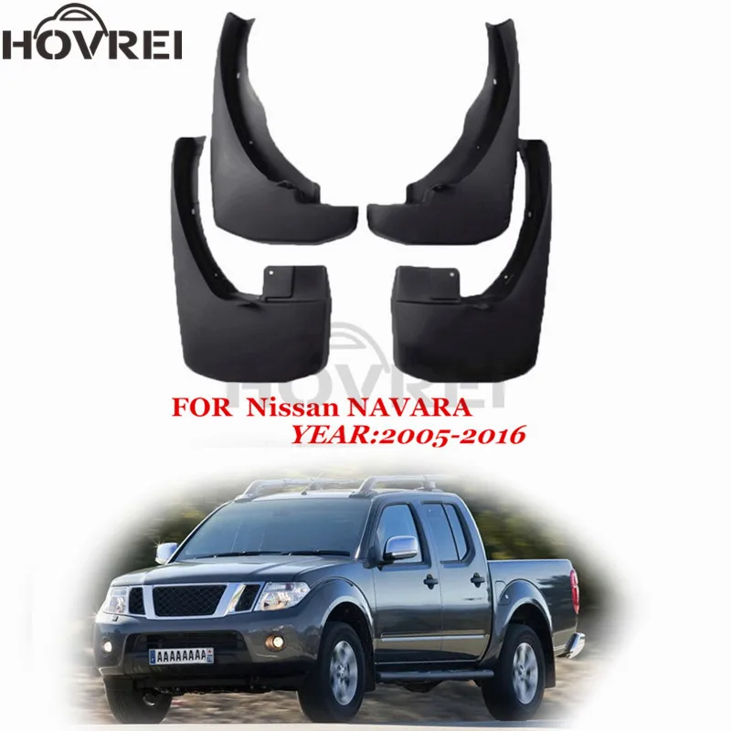 Автомобильные Брызговики брызговики для nissan Navara 2005-2016 крыло 06 07 2008 2009 2010 2011 2012 2013