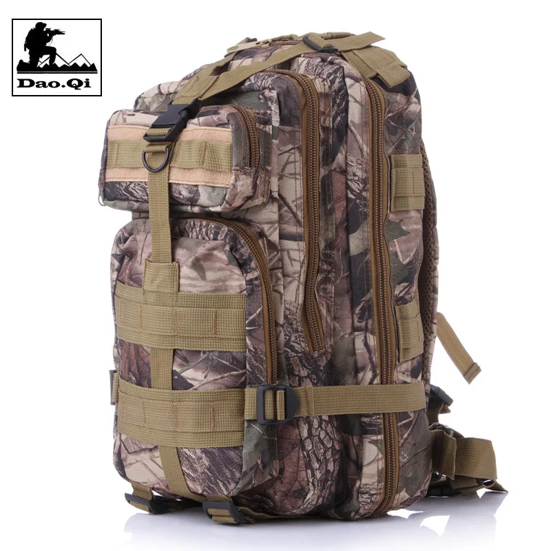 Dodge Outdoor Sports Camouflage Military Fans Backpack Mountaineering Hiking Bag Shoulder 3P Tactic