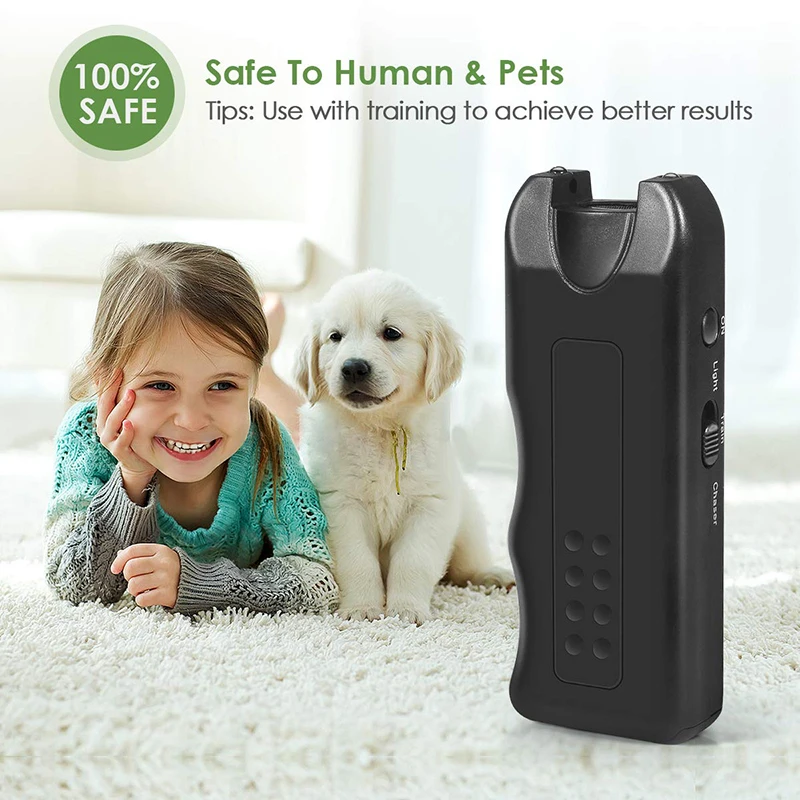 Koop Benepaw Ultrasone Hond Repeller Efficiënte Anti Bark Hond Deterrent Huisdier Gedrag Training Safe Stop Blaffen Apparaat Controle