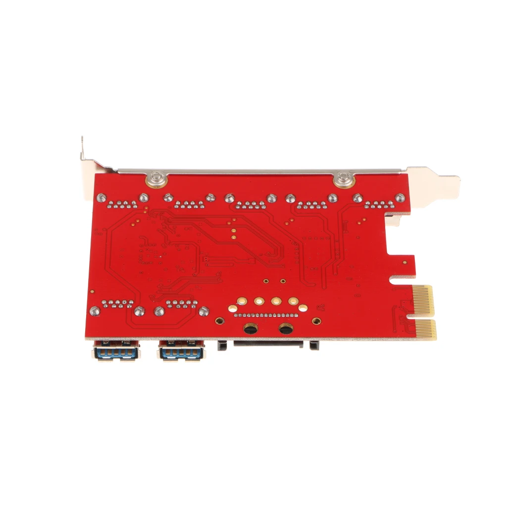 PCI-E к USB3.0 7 портов PCI Express Card разъем адаптера 5 Гбит/с для рабочего стола
