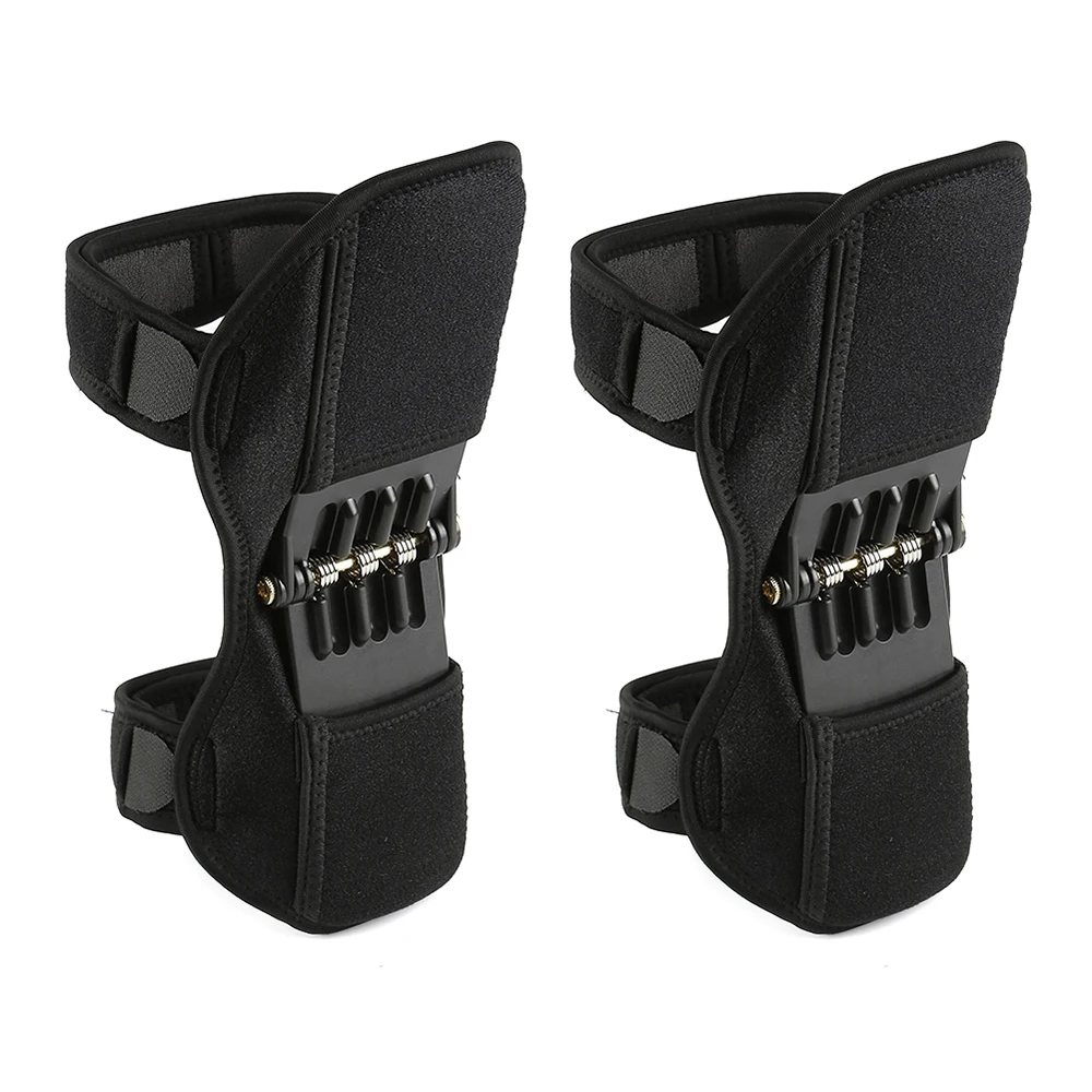 

Innovative Elbow Knee Pads Powerful Rebound Spring Force Protection Lift Joint Support Knee Pads Booste Knee Band Drop Ship