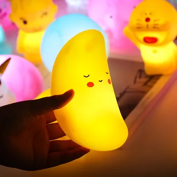 

Portable novelty lighting Moon star lights, children's toys, bedroom wake-up lights, indoor LED lights, holiday gifts