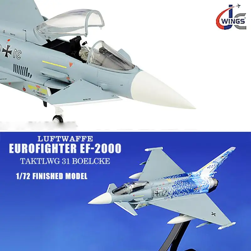 JC Крылья LUFTWAFFE Eurofighter EF-2000 taktllwg 31 BOELCKE 1/72 литой самолет