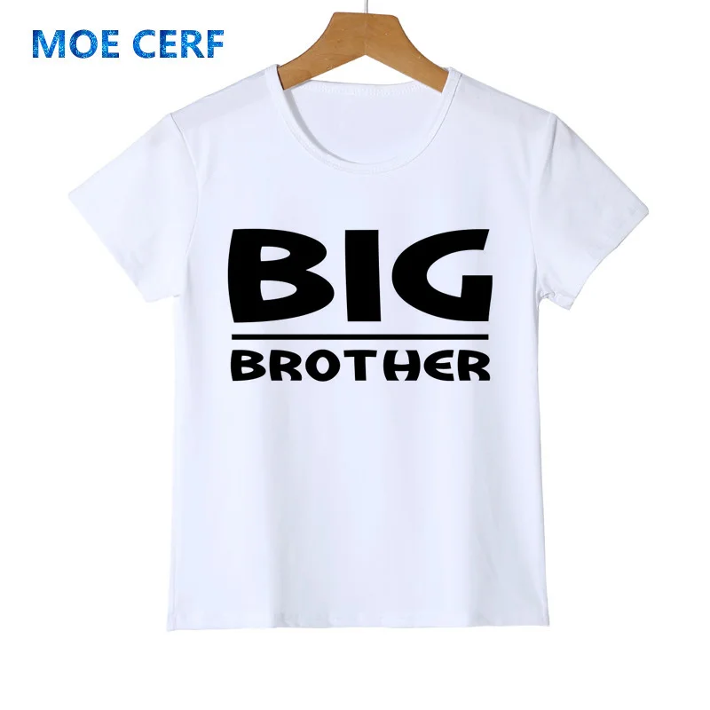 13 Одежда для маленьких мальчиков с принтом «Единорог» и «Big Sister», с короткими рукавами, с надписью «Big Brother», футболка с принтом «динозавр Y52-3» - Цвет: 13