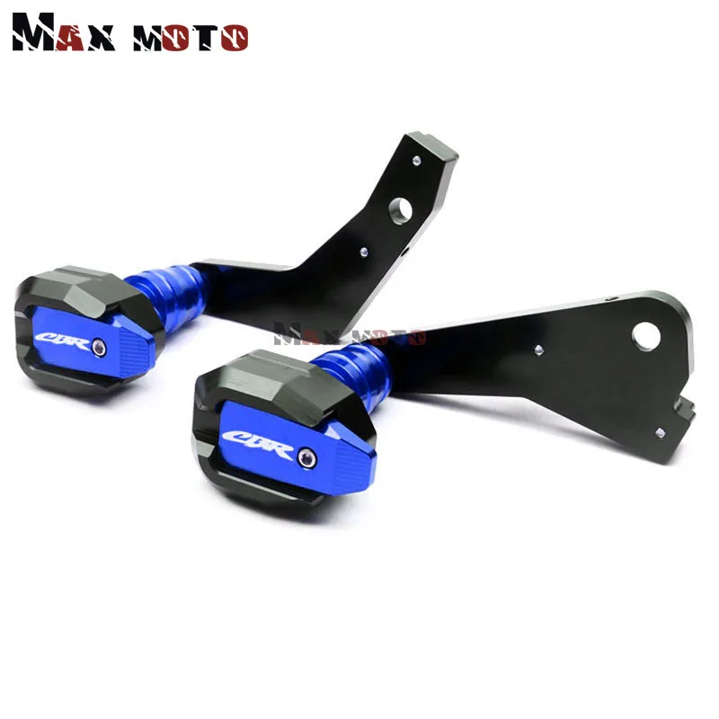 Для HONDA CBR600RR CBR 600 RR CBR 600RR 2013- мотоциклетные защита от падения Рамка слайдер Накладка для защиты от падения для обтекателя протектор - Цвет: Blue