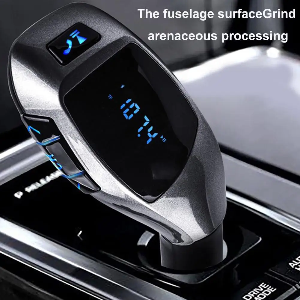 Портативный автомобильный fm-передатчик Bluetooth беспроводной радио адаптер Handsfree Музыка MP3 плеер