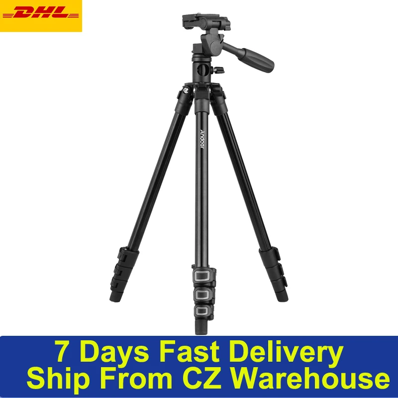 Professional Video Tripod Horizontal Mount Heavy Duty Camera Tripod for DSLR Cameras Camcorders Compatible with Canon Nikon Sony