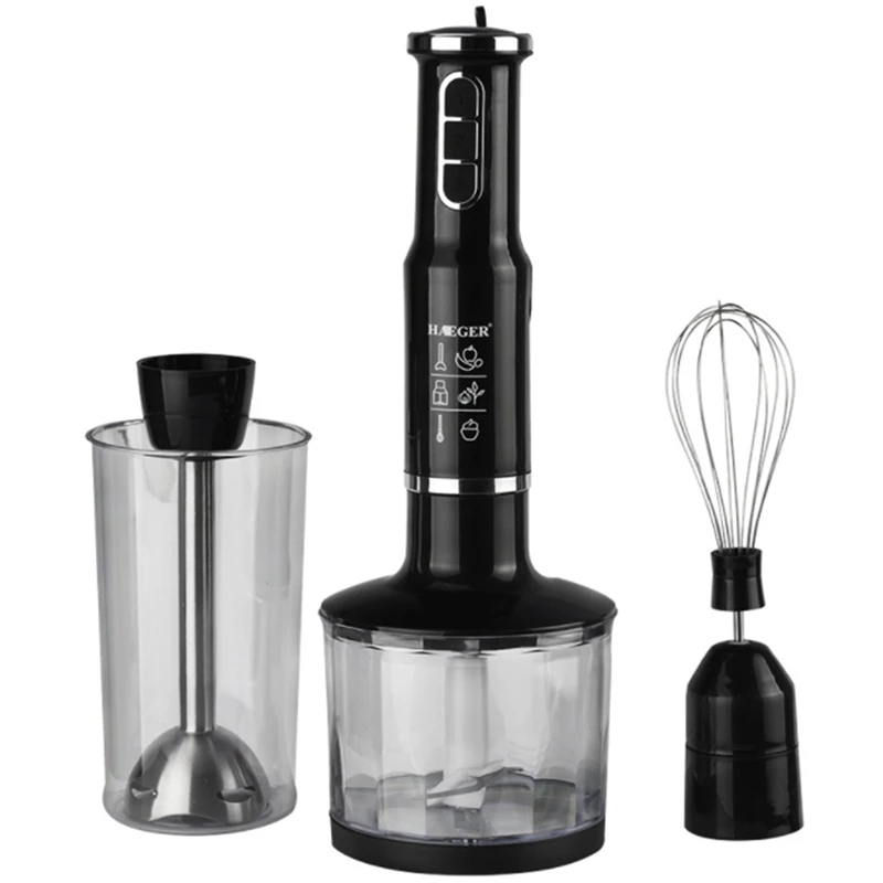HAEGER 750W Variable Speed Electric Food Mixer Kitchen Detachable Manual Egg Beater Vegetable with EU Plug | Бытовая техника