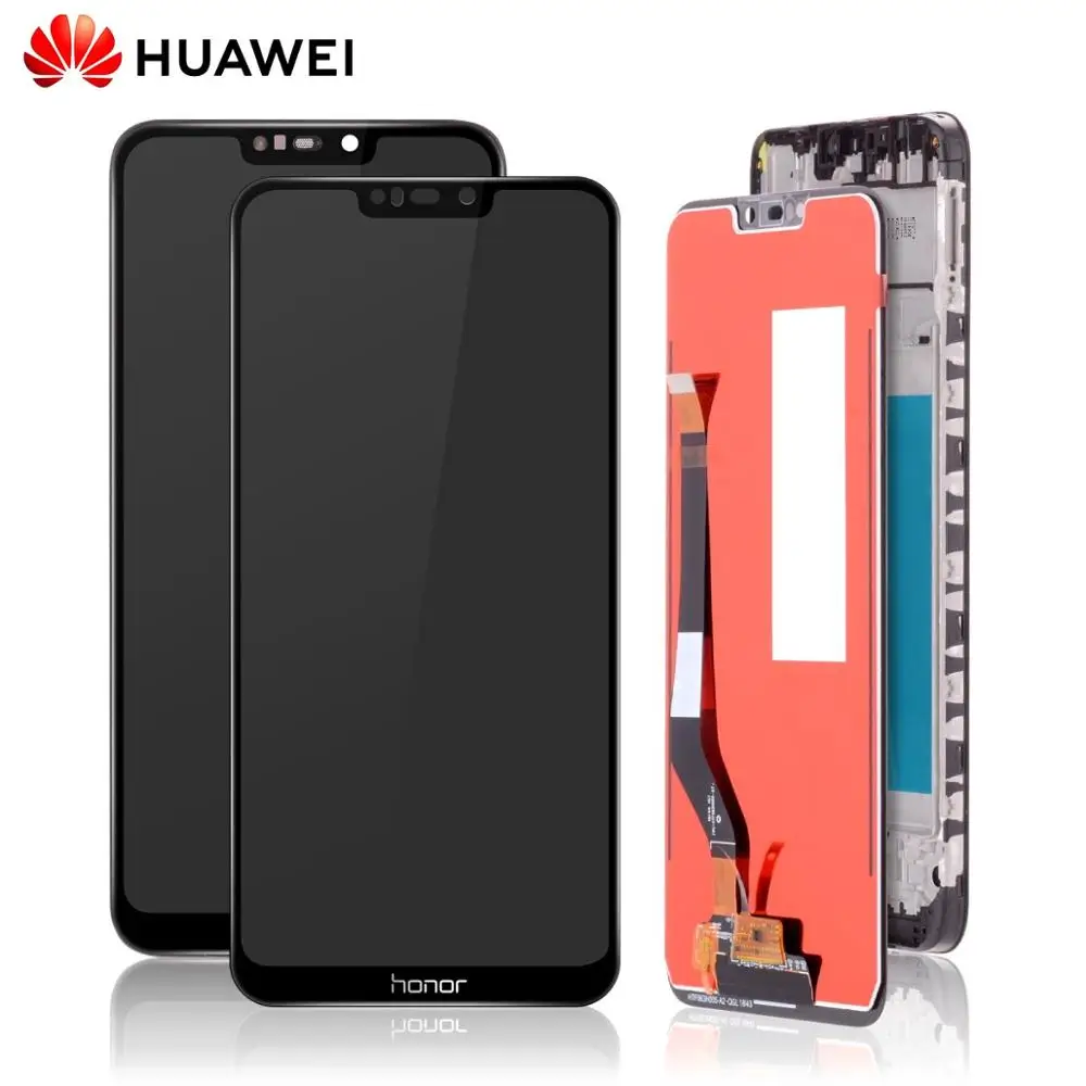 Цена Дисплей для HUAWEI Honor 8C BKK AL10 font b LCD b font в сборе с тачскрином Оригинал 6.26 черный
