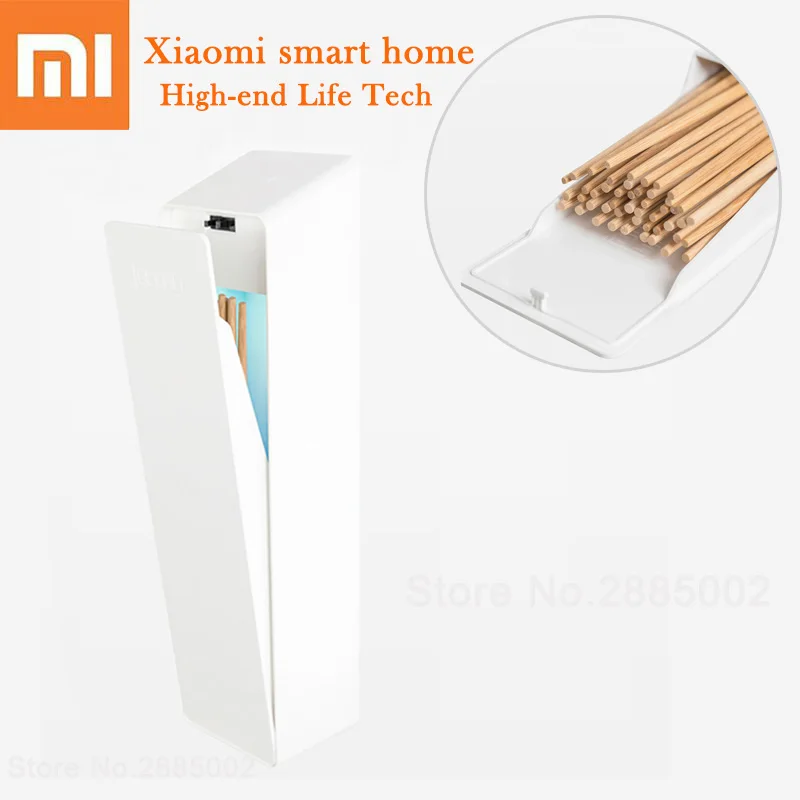 

Xiaomi Liushu Smart UV Sterilization Box Chopsticks Knife Fork Storage Box Holder Kitchen Sterilizer Cutlery Organizer Sterilize