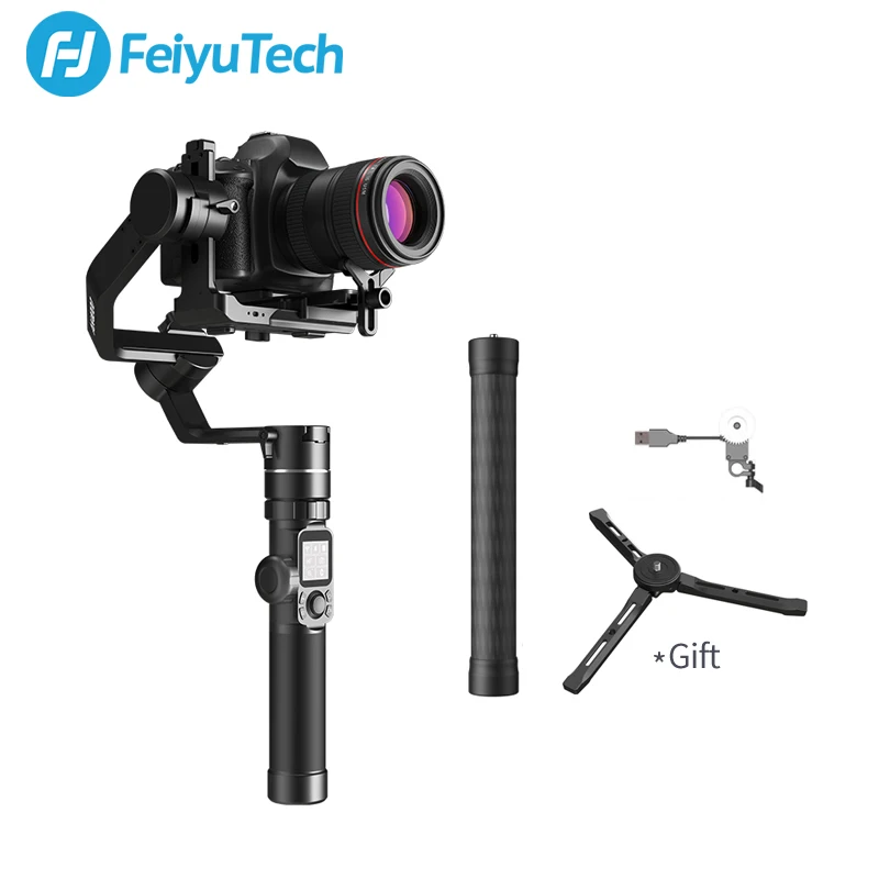 

FeiyuTech Feiyu AK4000 Handheld DSLR Gimbal Camera Stabilizer for Canon 5D Mark III Panasonic GH5 Nikon SONY