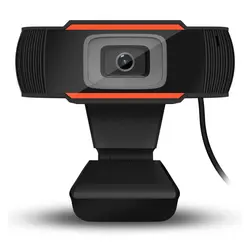Webcam HD 720P USB, caméra rotative, avec Microphone, pour ordinateur 