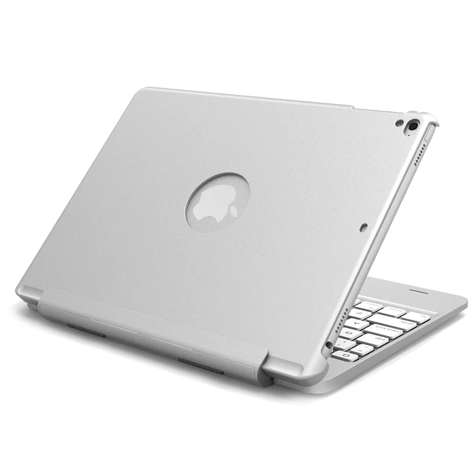 Чехол для ipad 9,7 //air 2/Pro 9,7 дюймов bluetooth-клавиатура с подсветкой полный корпус защитный чехол Smart PC Coque