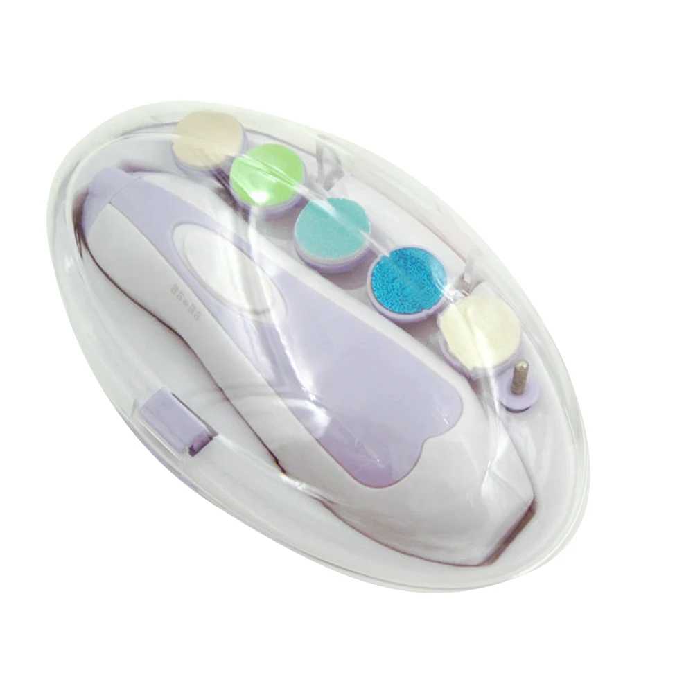 Безопасный Электрический триммер для ногтей детская машинка стрижки Резак