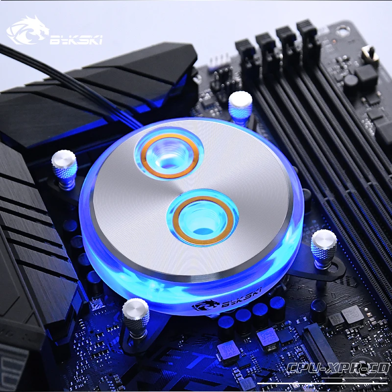 Bykski cpu водоблок для Intel 1151 115x2011 CD зерна 12V RGB или 5V RBW cpu-XPR-CD