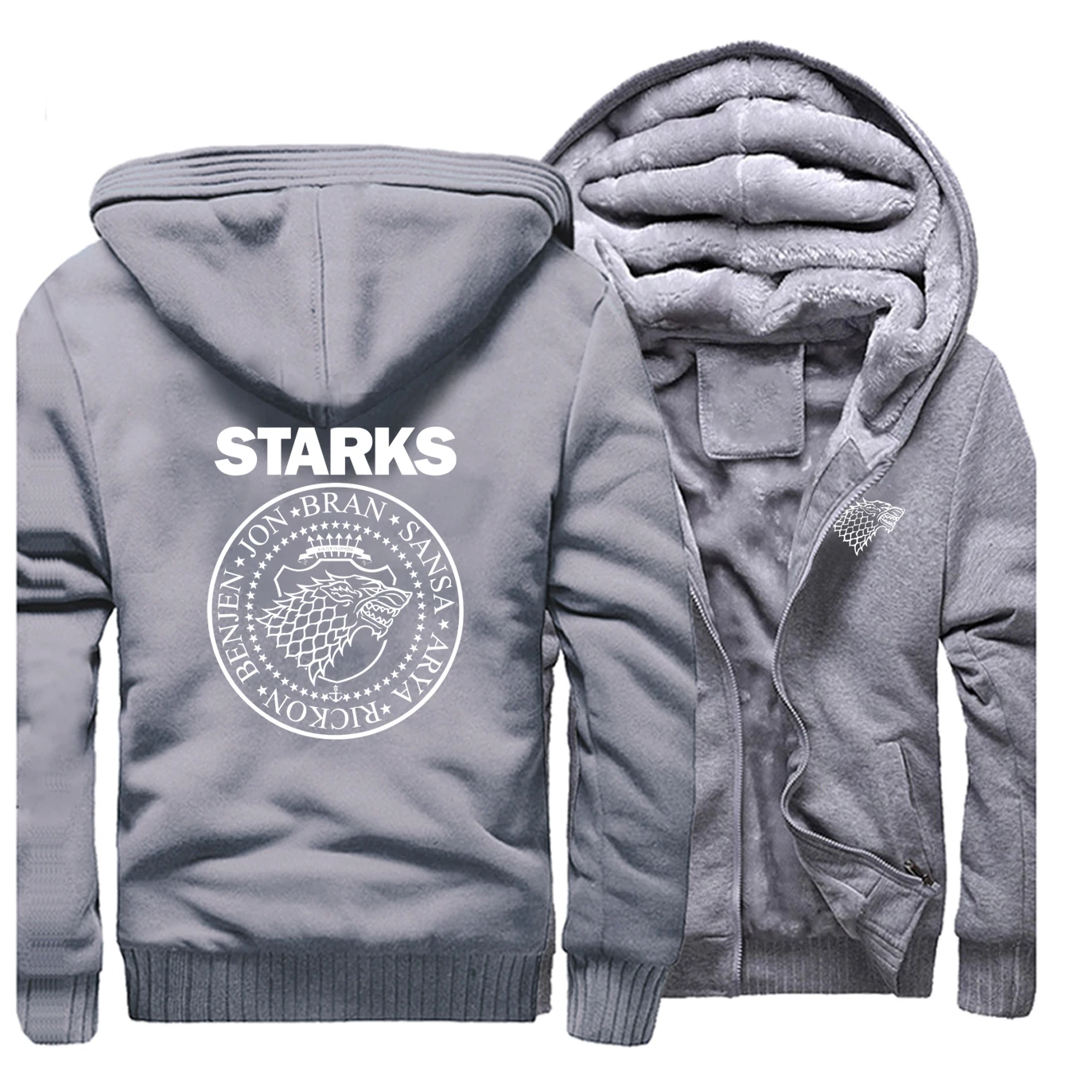 HOUSE STARKS, Мужская брендовая куртка,, Новое поступление, Игра престолов, мужское теплое пальто, хип-хоп, Harajuku, одежда для мужчин, стиль, толстовка
